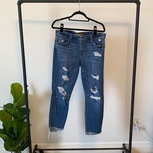 Joes Jeans boyfriend slim crop